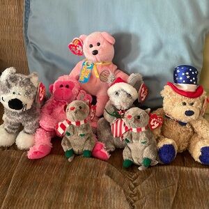TY beanie babies